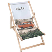 Wooden Deck Chair Relax