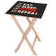 Stolik drewniany Eat Sleep Grill-30x40 CM