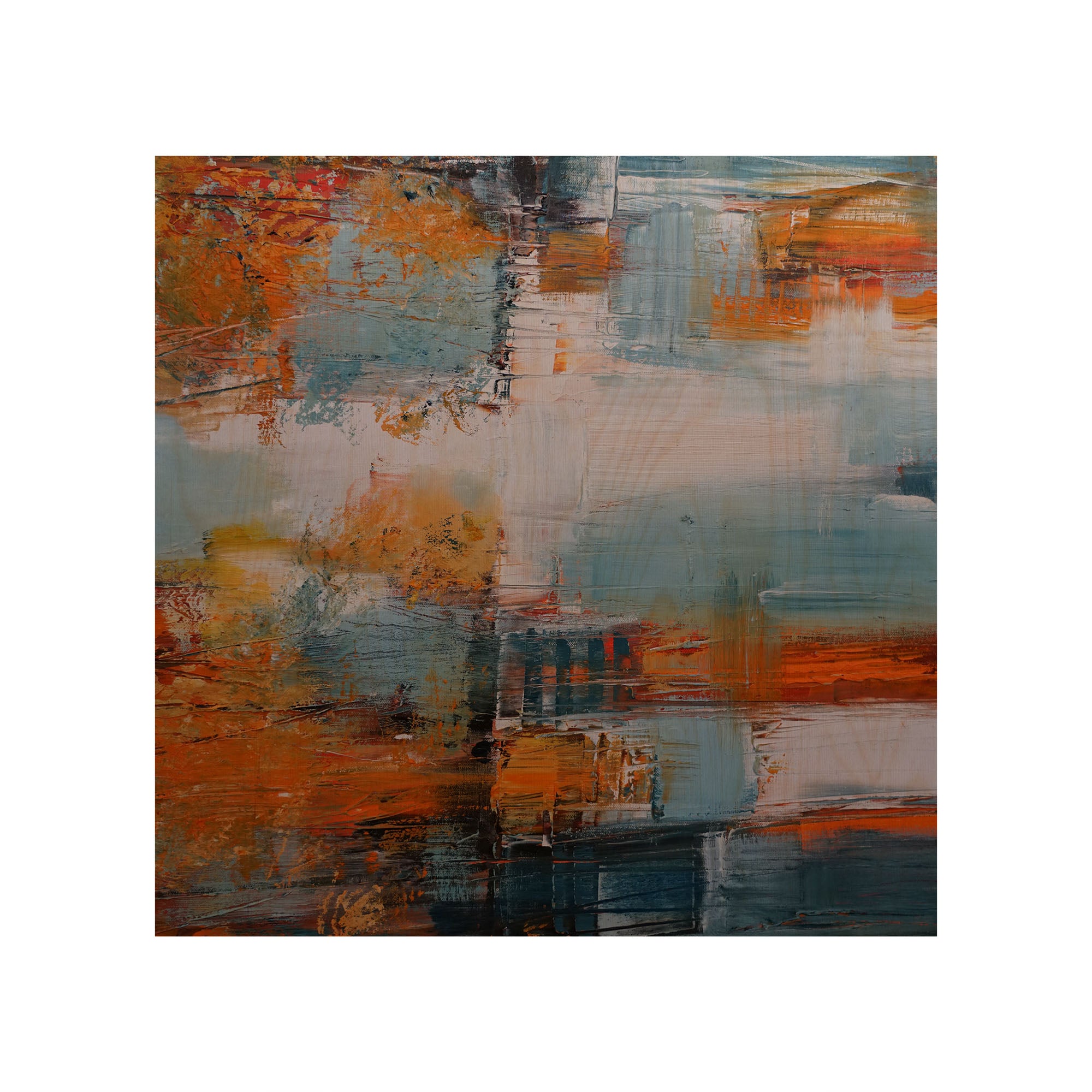 Stolik drewniany Abstract Art