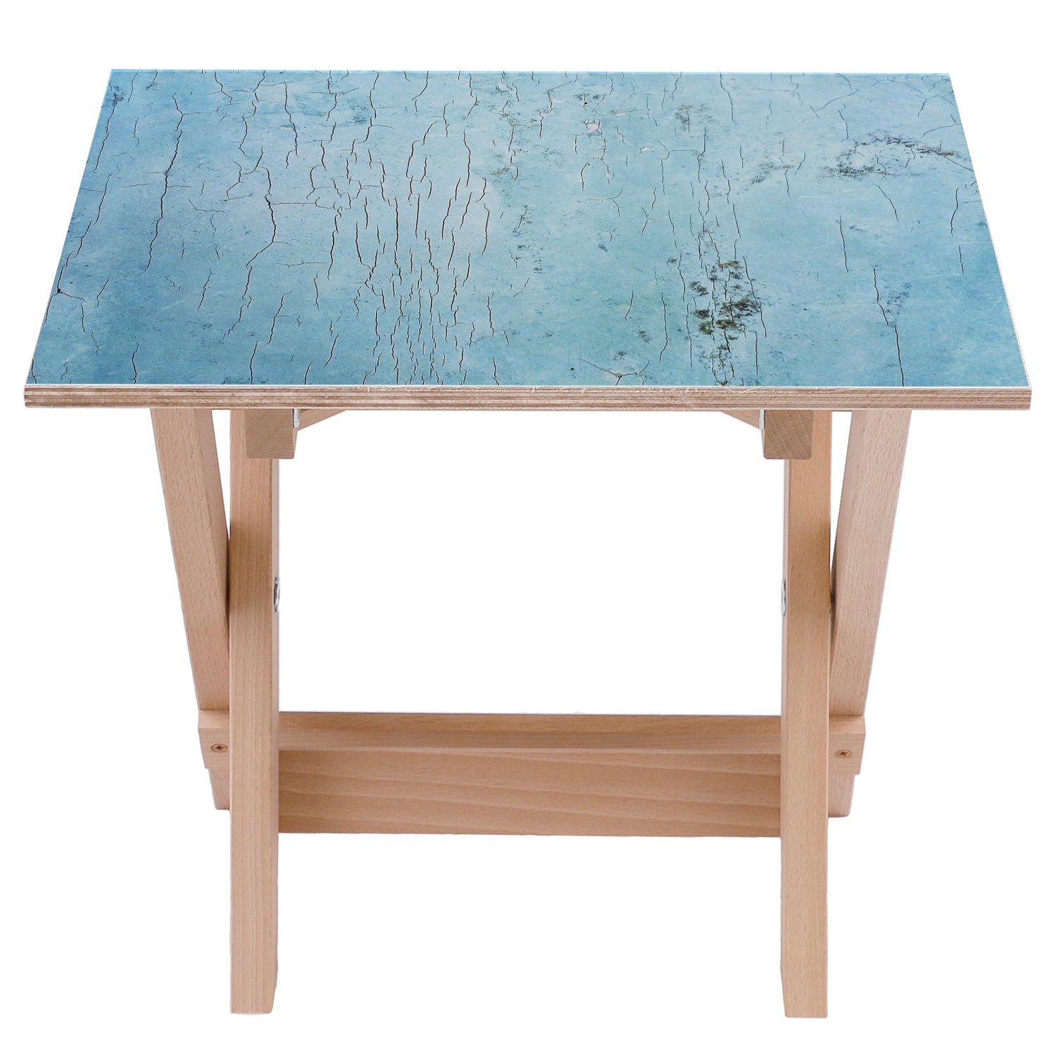 Drevený stolík Board-50x50 CM