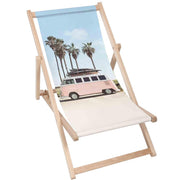 Wooden Deck Chair Surfer Cars