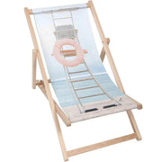 Dřevěné lehátko Vintage Lifeguard
