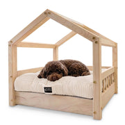 Holzhaus für Tiere mit Tierbett Lapland