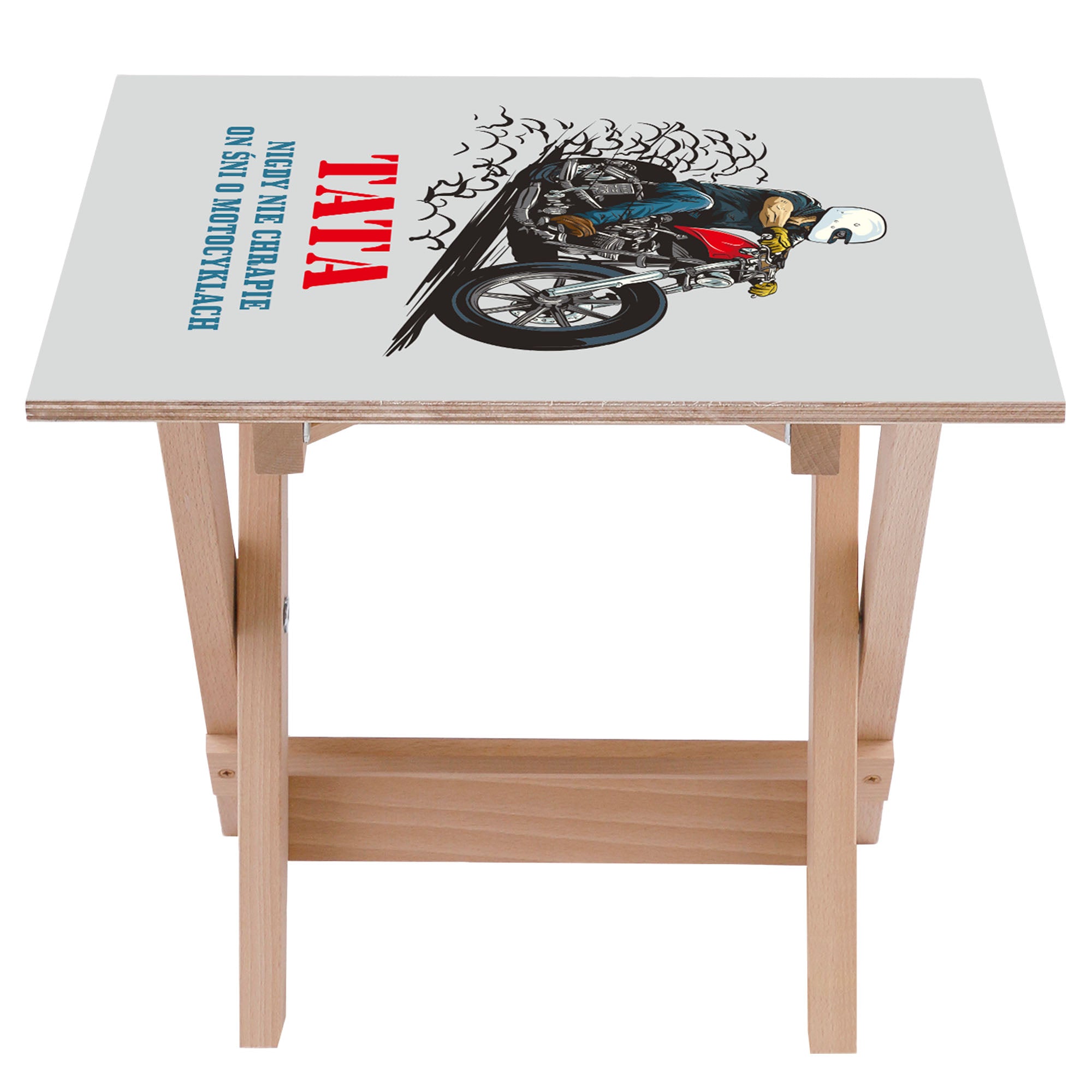 Deck Chair and Table Set Dad Dreams of Motorcycles