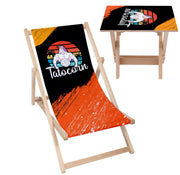 Deck Chair and Table Set Dadocorn