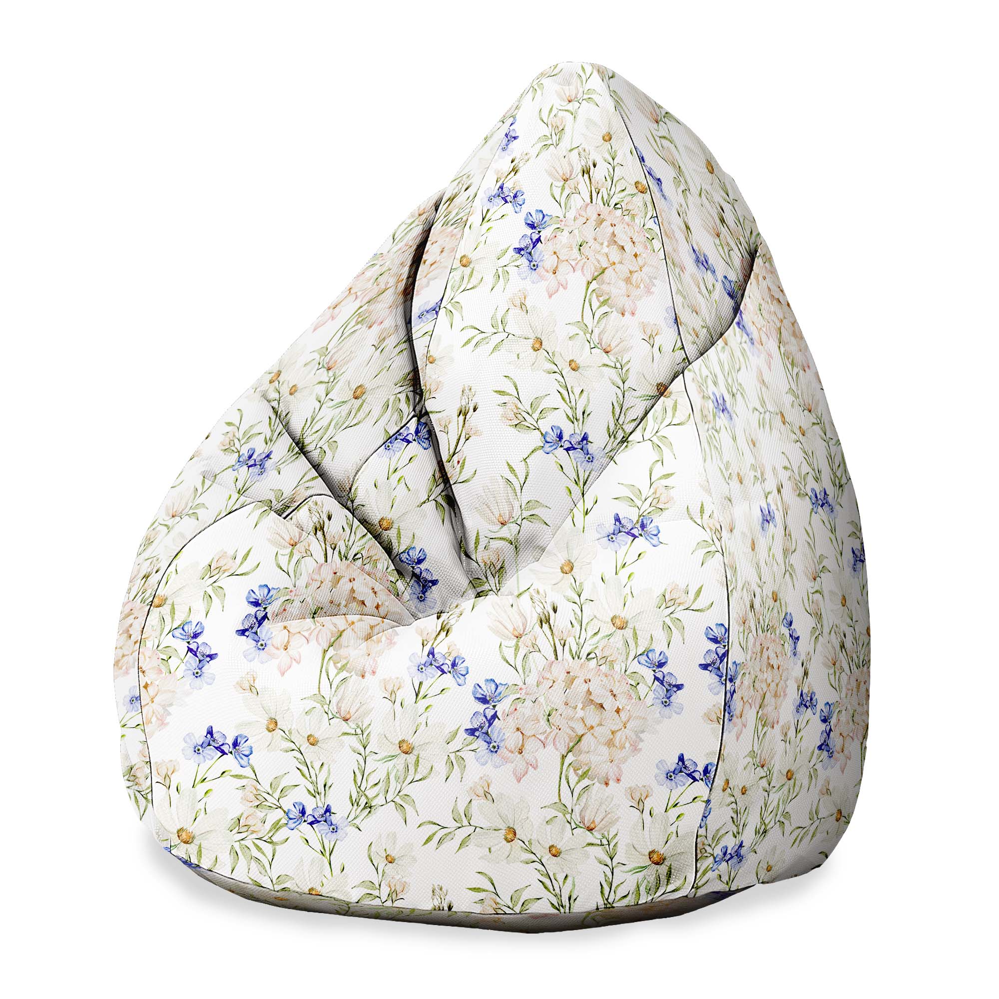 Pearshape Pouf Amazing Floral-Oxford