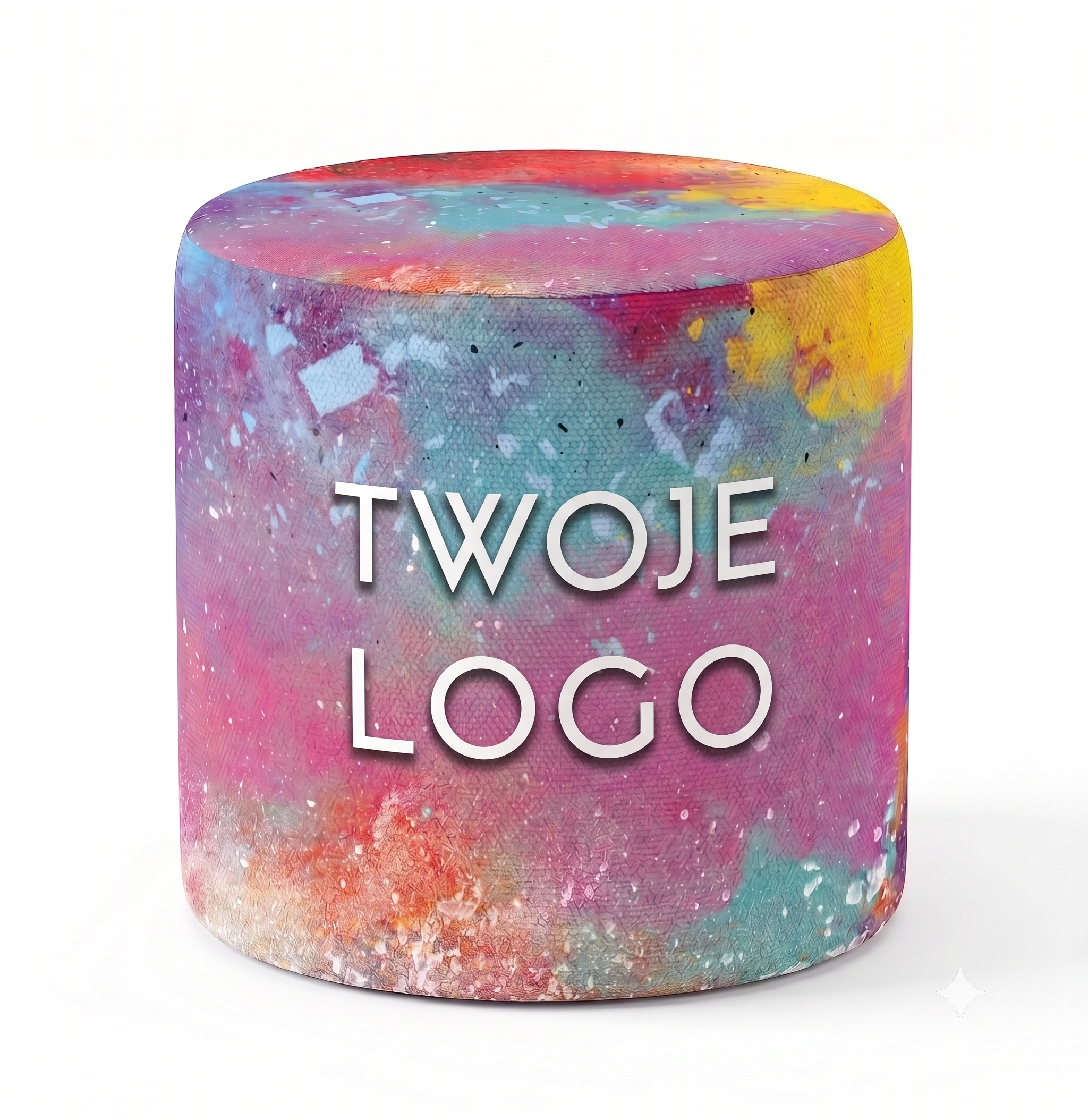 Puf Aurora z twoim logo reklamowym