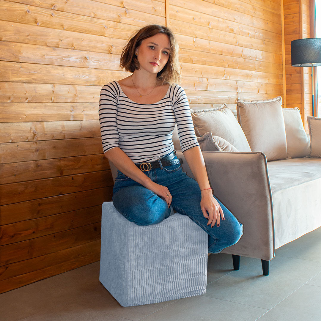 Qubik Pouf Baltic Sea
