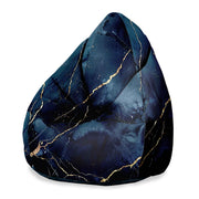 Pearshape Pouf Black Mystery-S-Velvet
