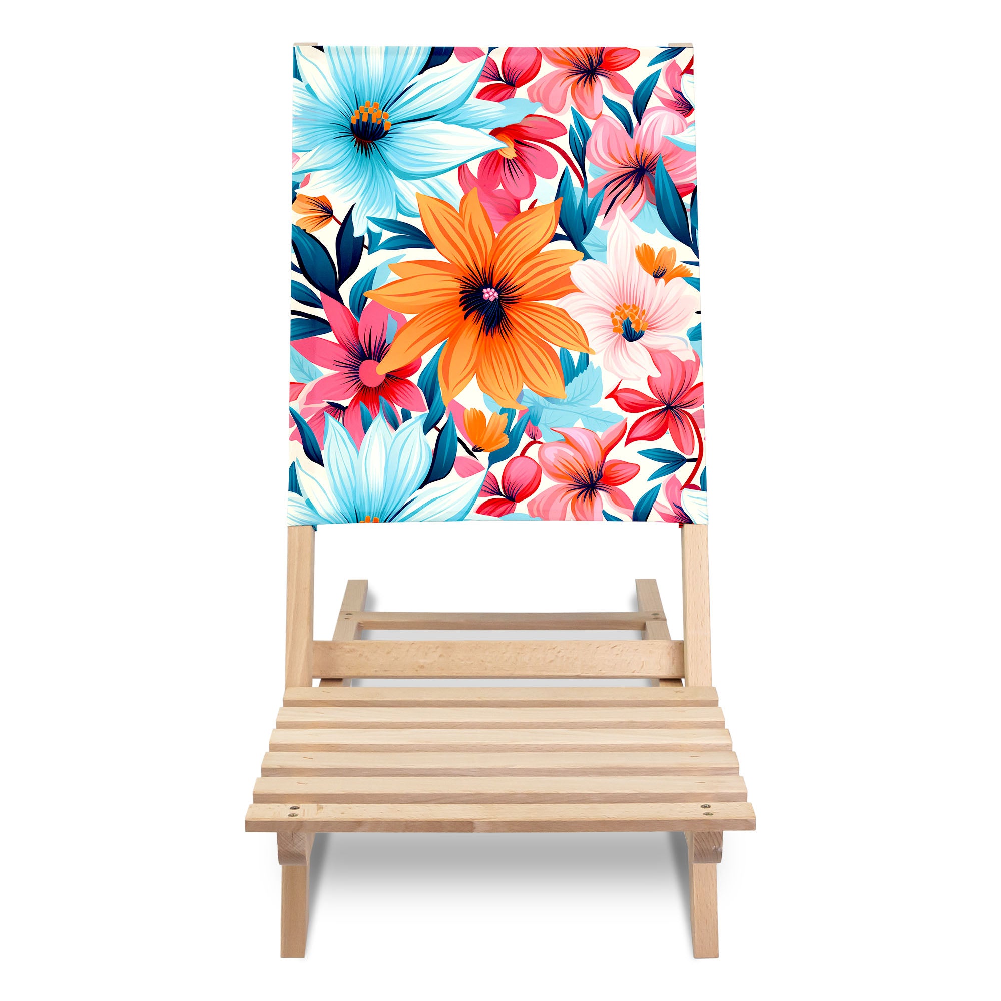 Folding Beach Chair Blossoms
