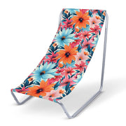 Metal Deck Chair Blossoms