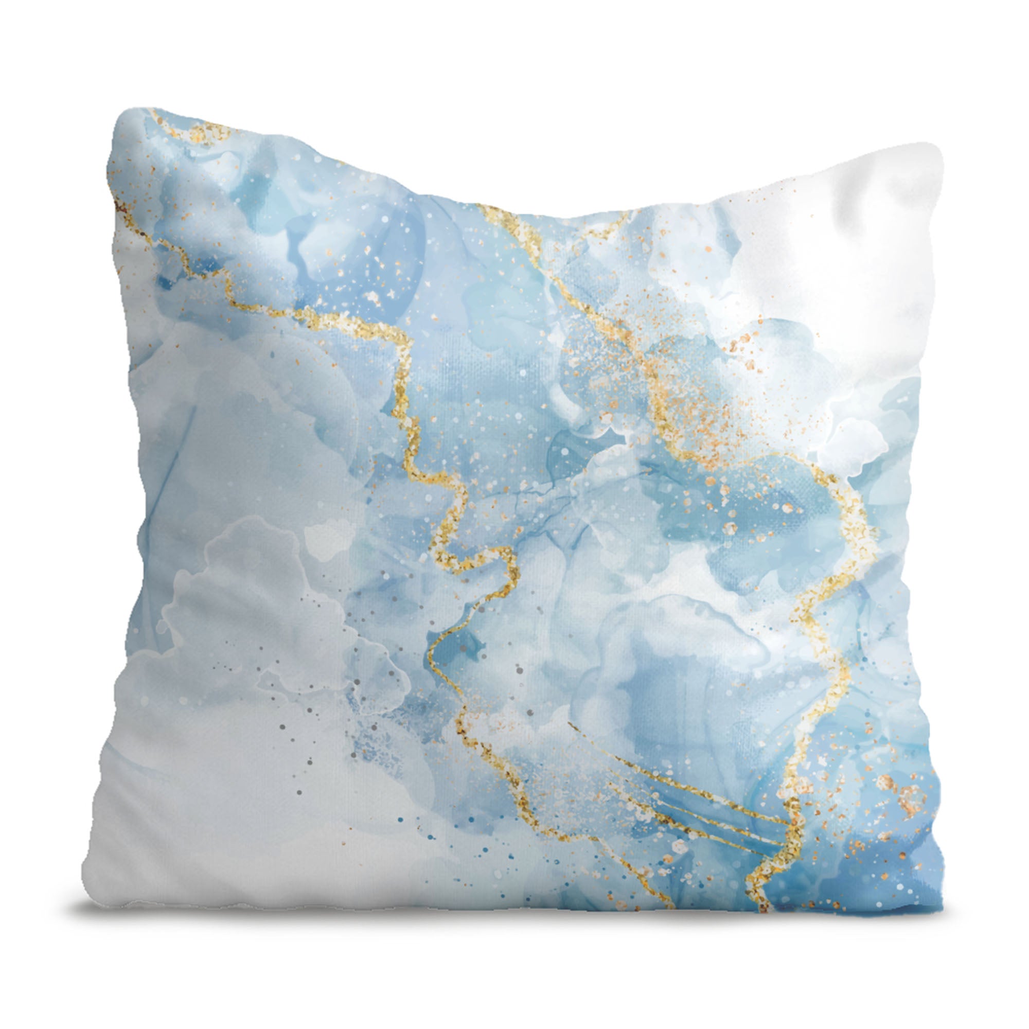 Vankúš Blue Elegant Marmur