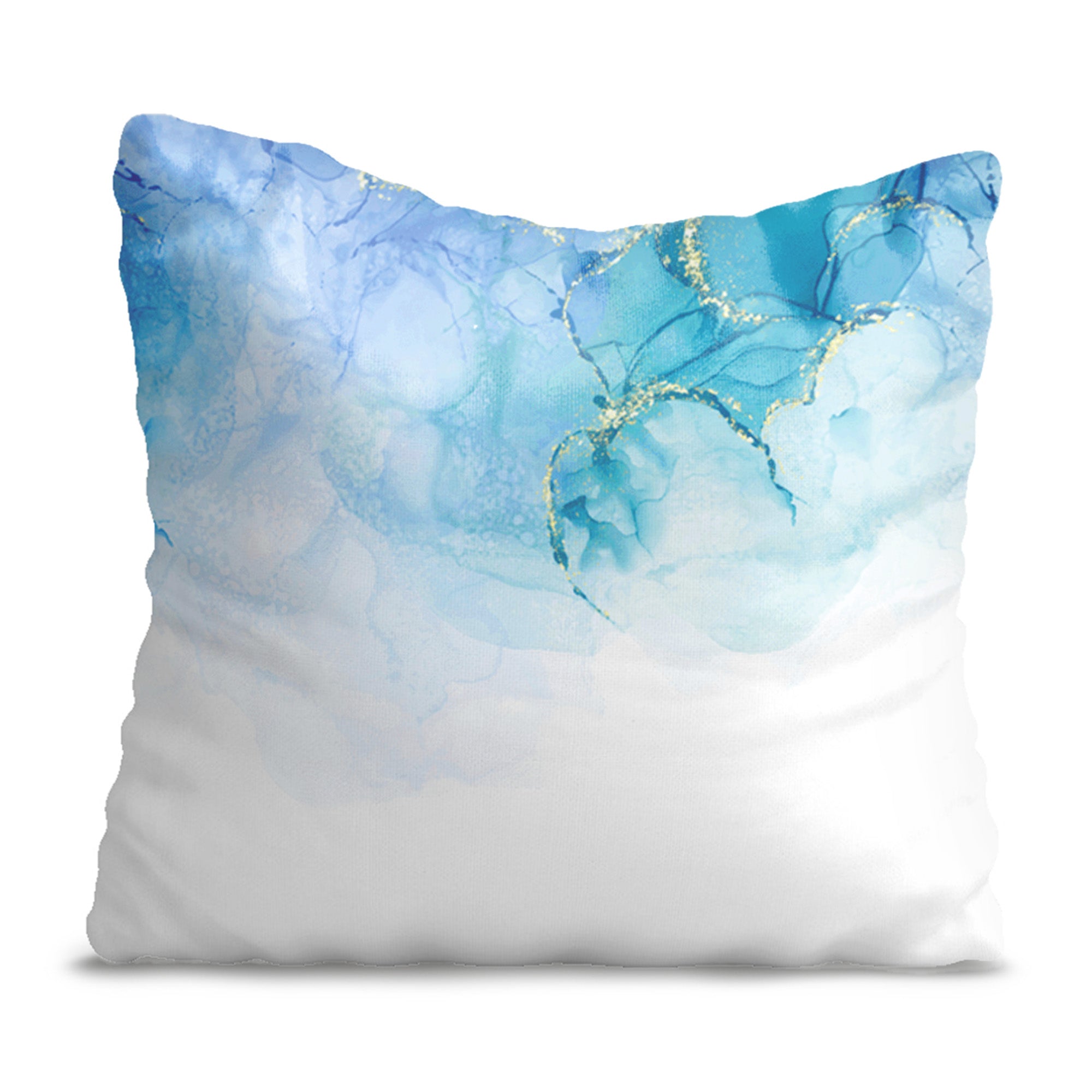 Blue Marble Pillow