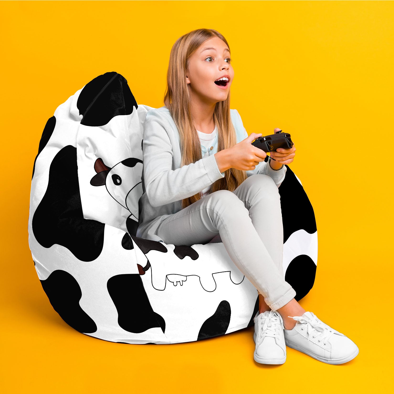 Pearshape Pouf Bobby Moo