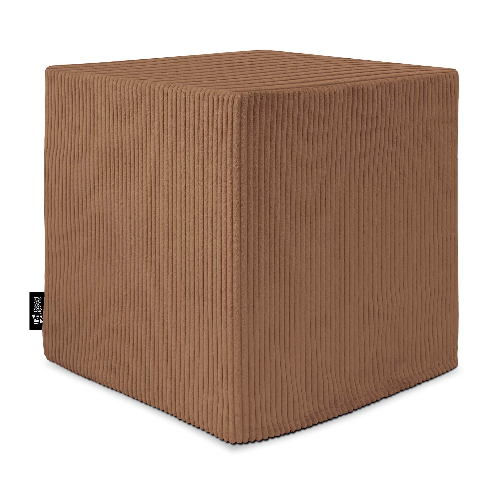 Qubik Brown Bear Pouf-40x40 cm