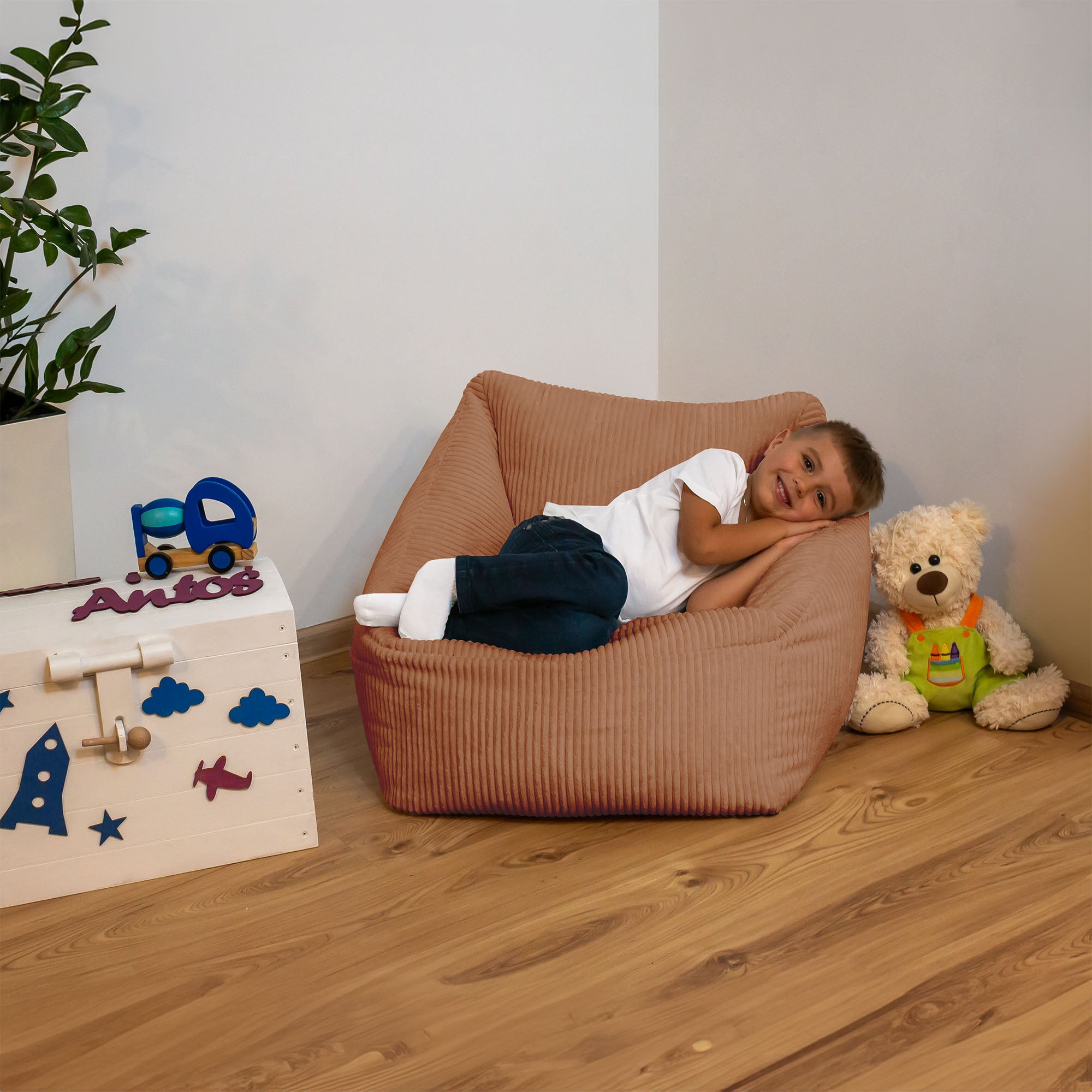 Children's Armchair Brown Bear