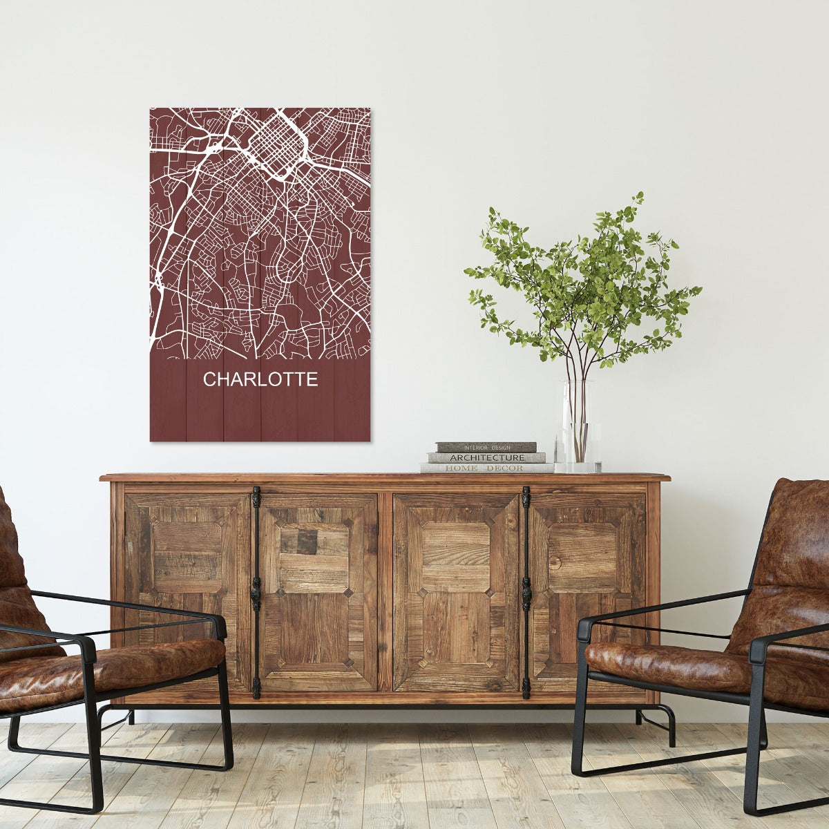 Wood Picture Charlotte-30x40 cm