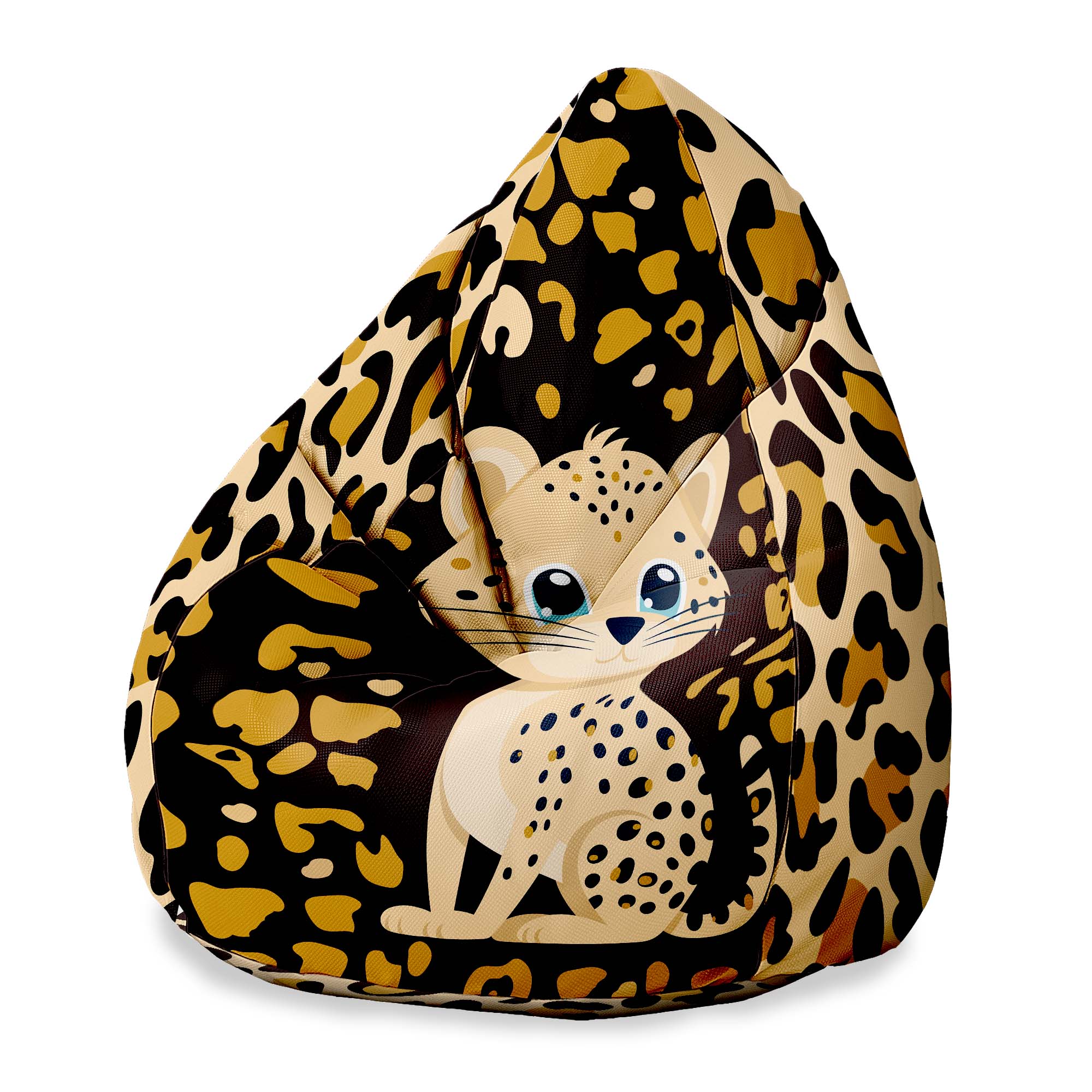 Pearshape Pouf Cheetoo-M