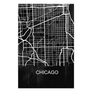 Obraz Dřevěný Chicago-20x30 cm