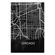Obraz Dřevěný Chicago-20x30 cm