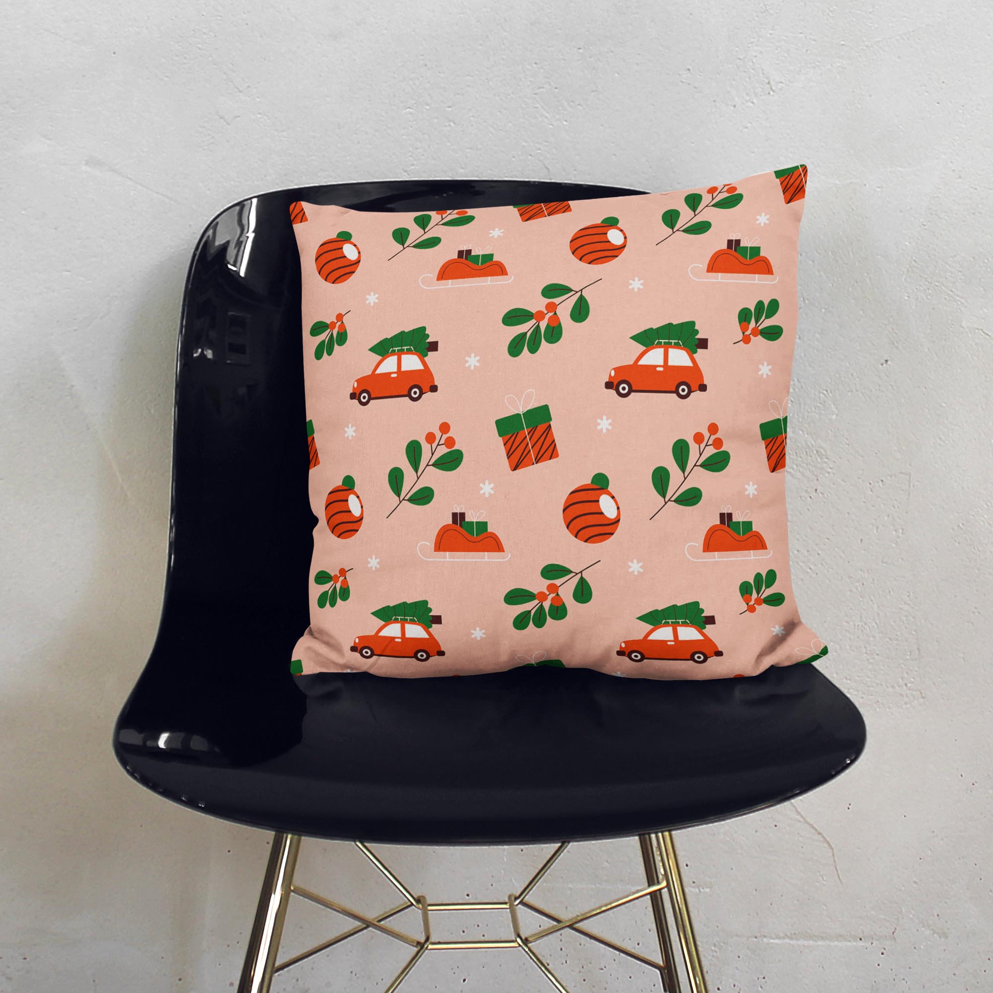 Christmas Celebration Pillow