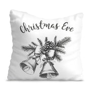 Christmas Eve White Velvet Pillow
