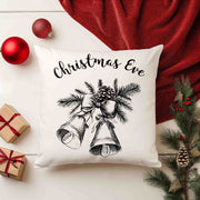 Christmas Eve White Panama Pillow