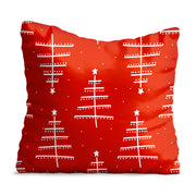 Christmas Tree Pattern-Panama Pillow