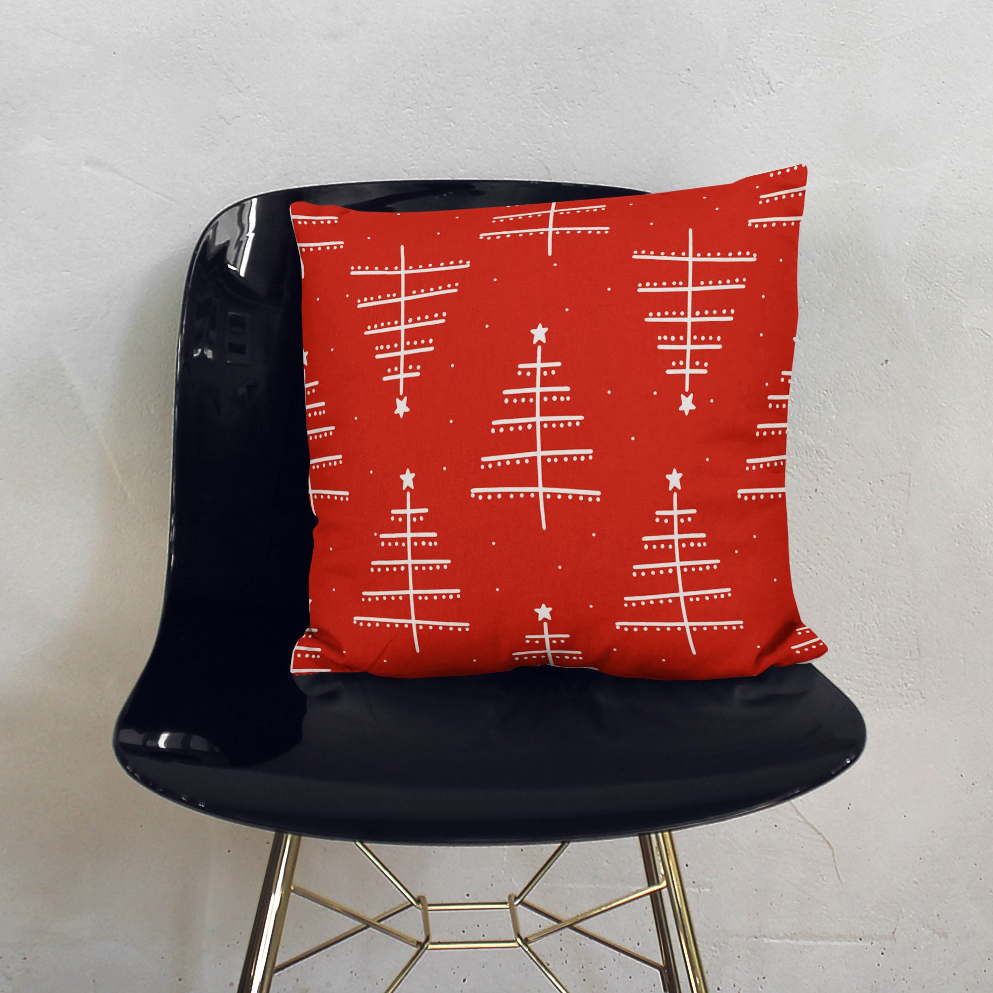 Christmas Tree Pattern Pillow