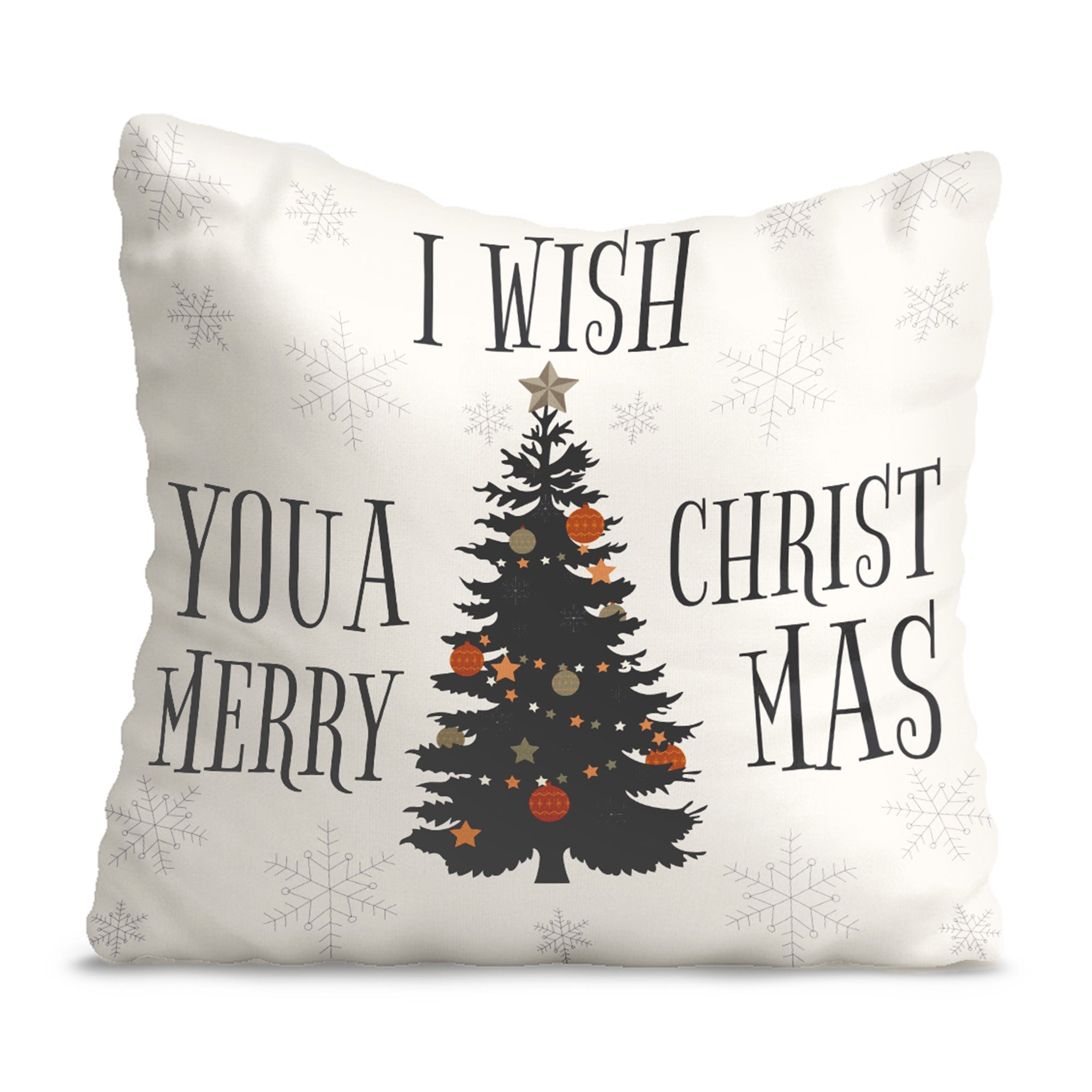 Christmas Tree Velvet Pillow