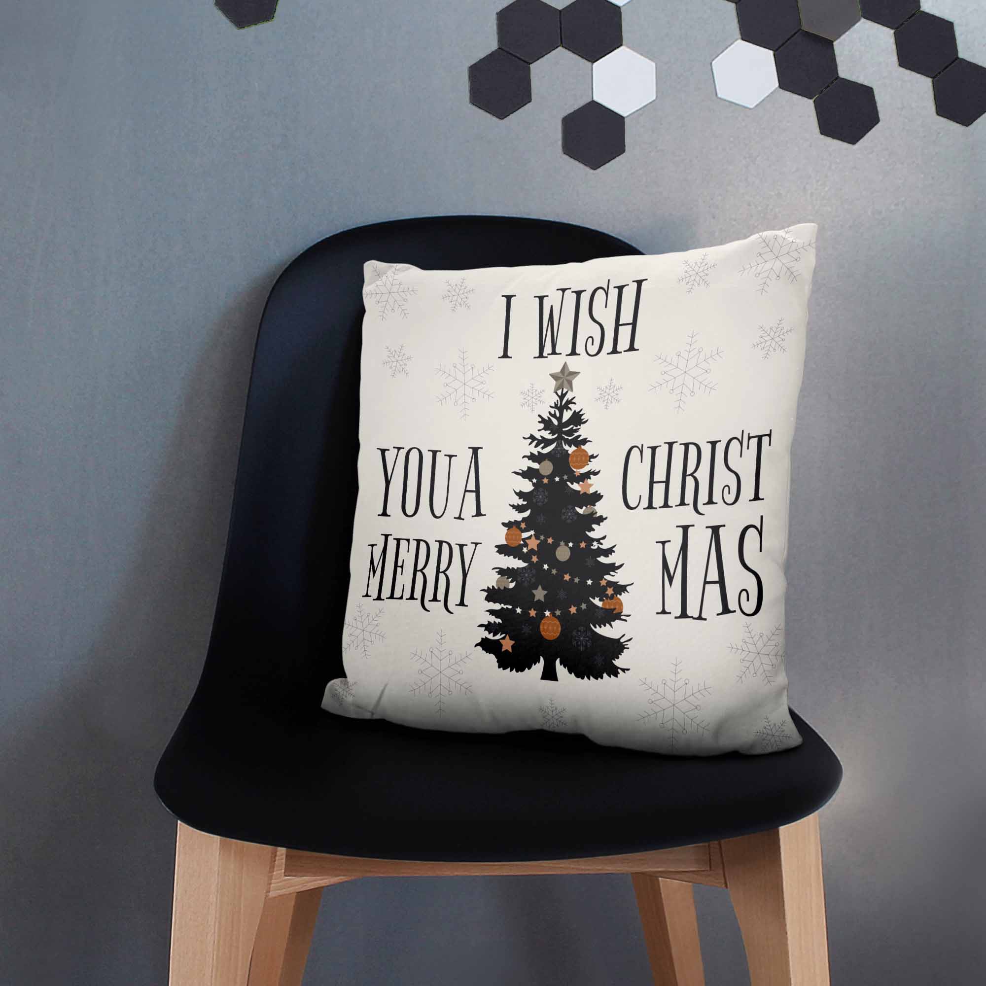 Christmas Tree Velvet Pillow