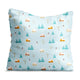 Christmas Walk Outside-Velvet Pillow
