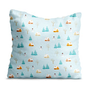 Christmas Walk Outside-Panama Pillow