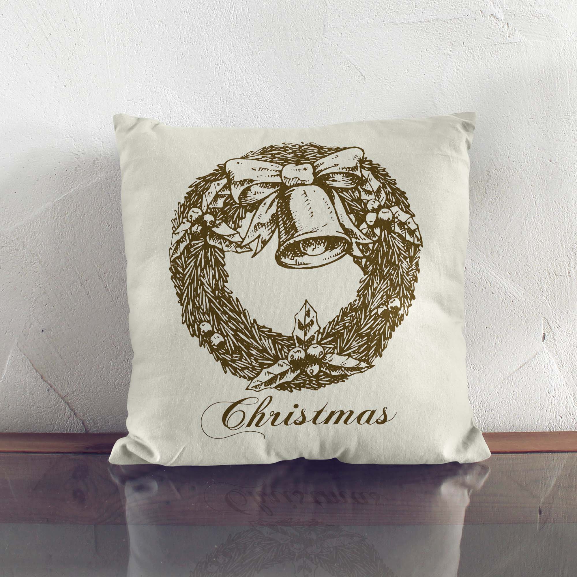 Christmas Vibe Velvet Pillow