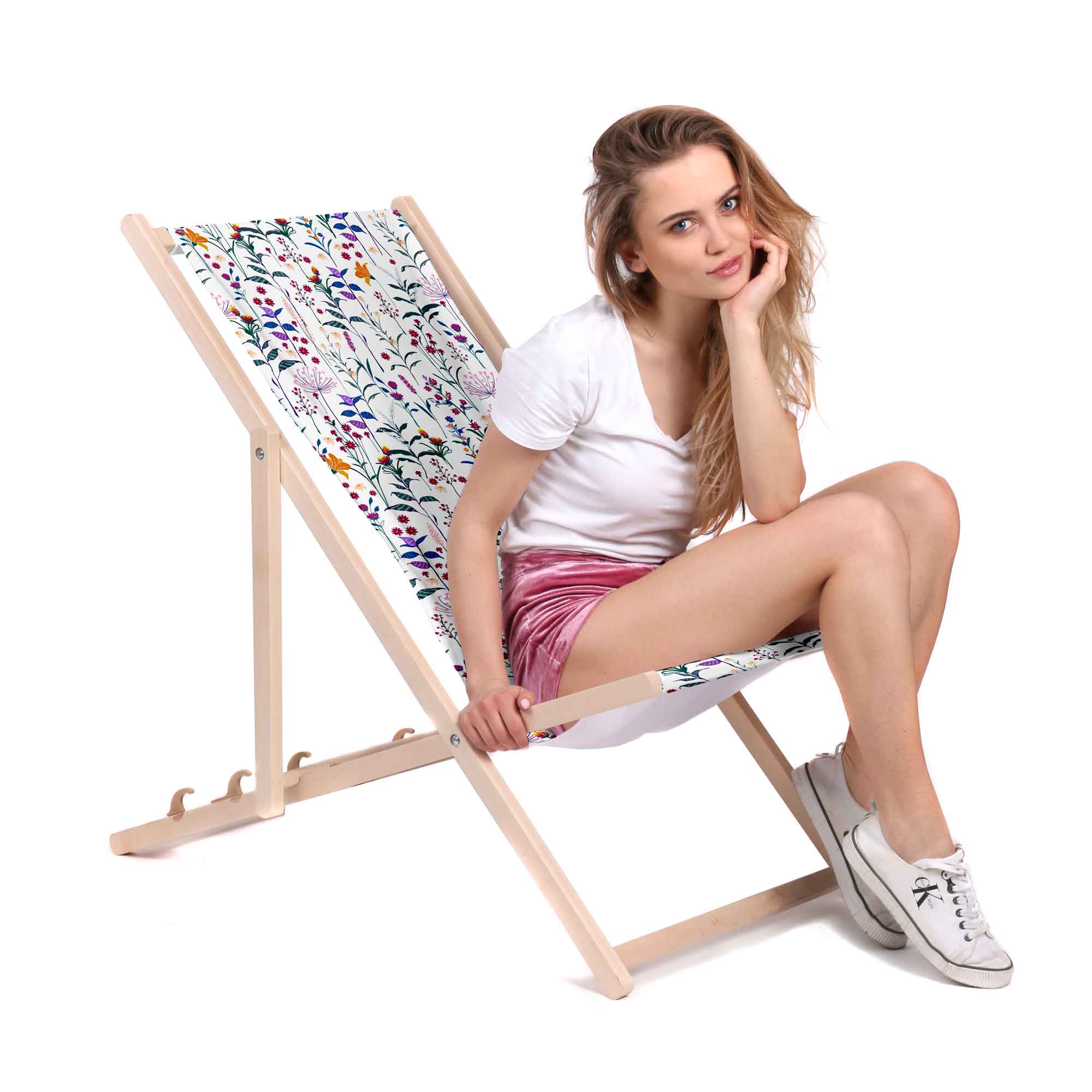 Wooden Deck Chair Color Meadow