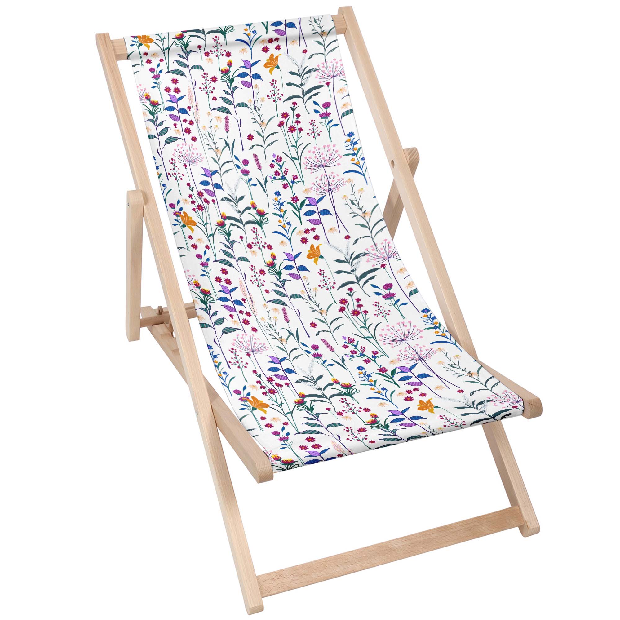 Wooden Deck Chair Color Meadow-M
