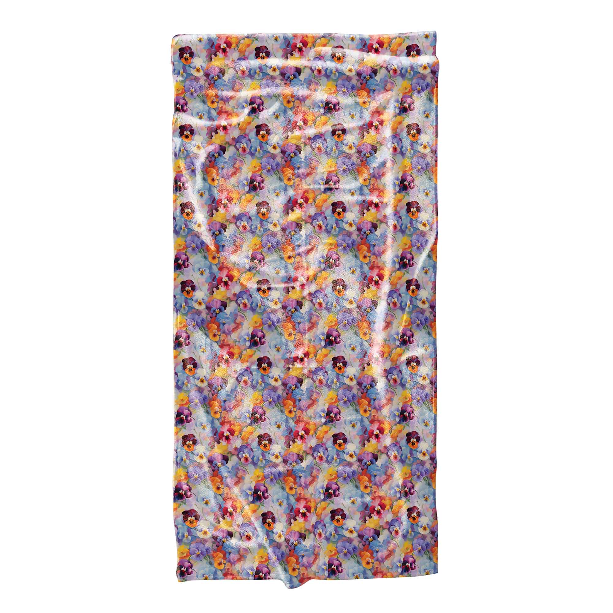 Towel Colorful Flowers Pattern-30x50 cm