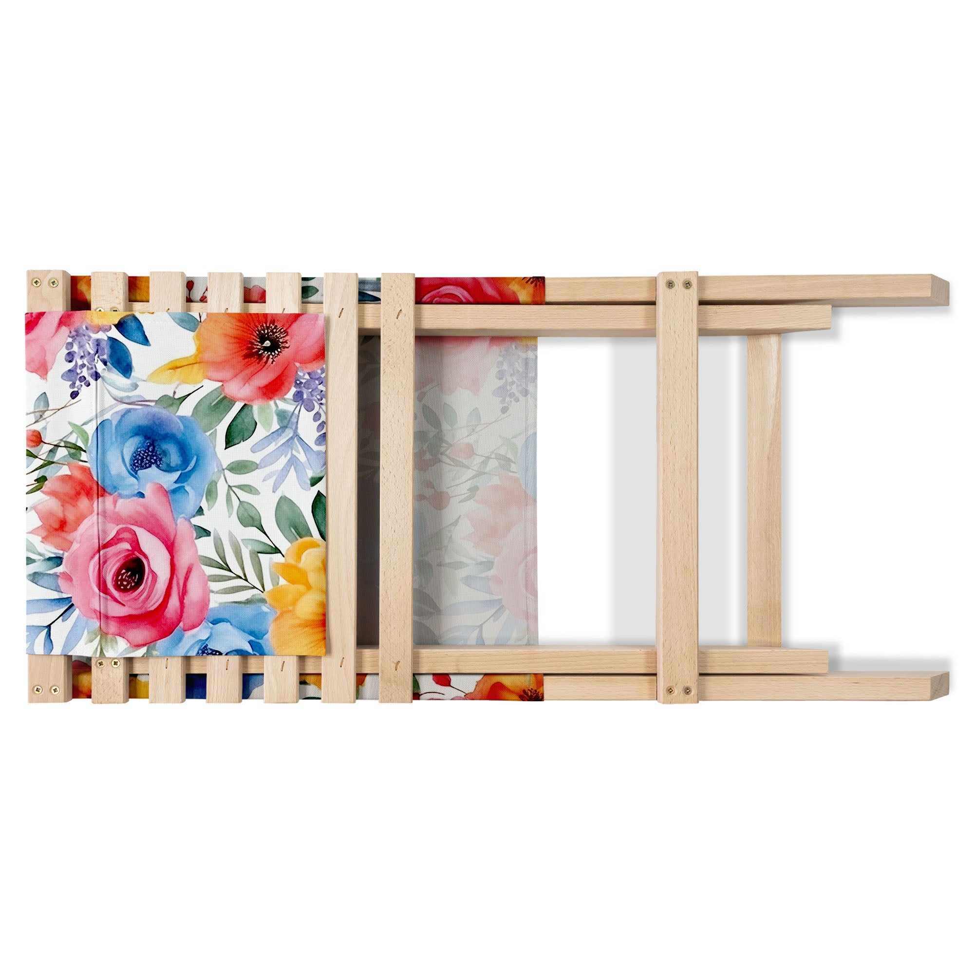 Folding Beach Chair Colorful Flowers