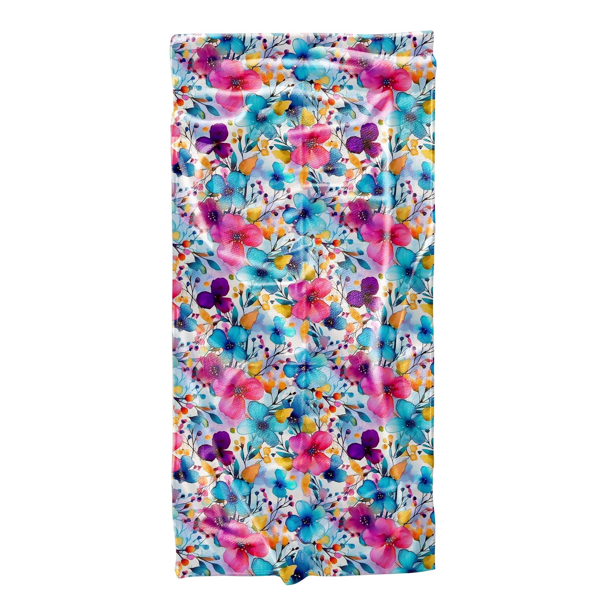 Towel Big Flowers-70x140 cm