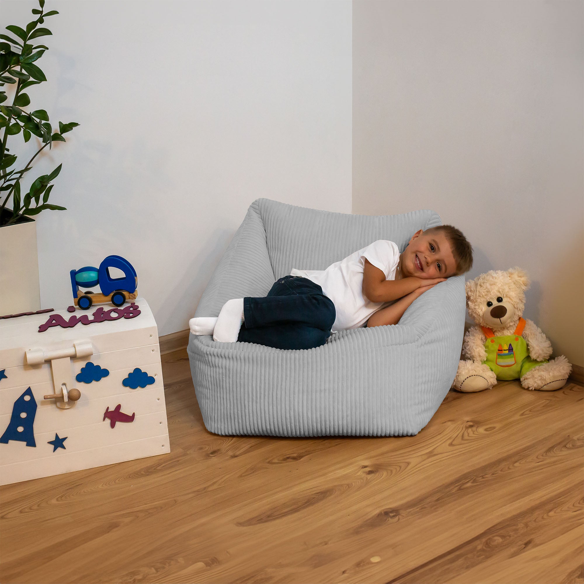 Children's Armchair Cool Gray
