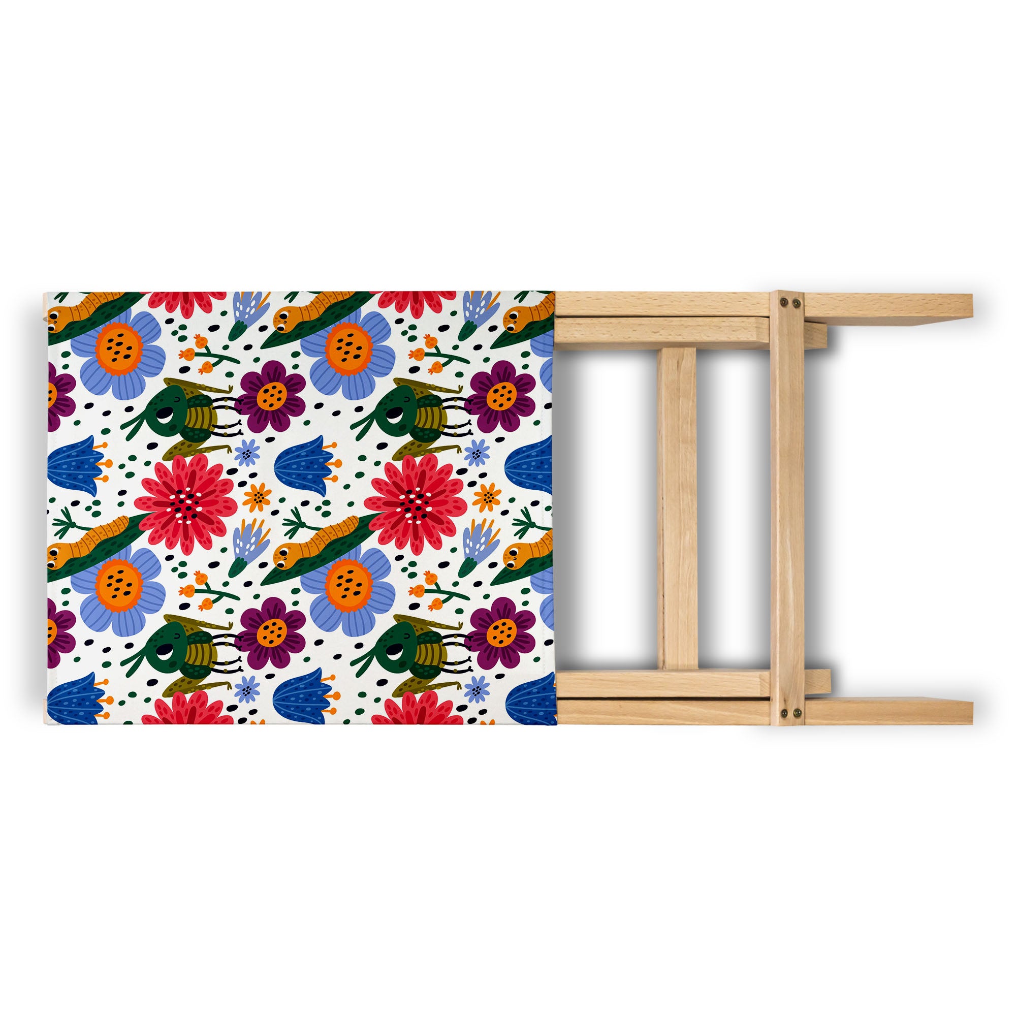 Folding Beach Chair Cute Bugs