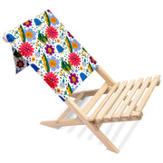 Folding Beach Chair Cute Bugs