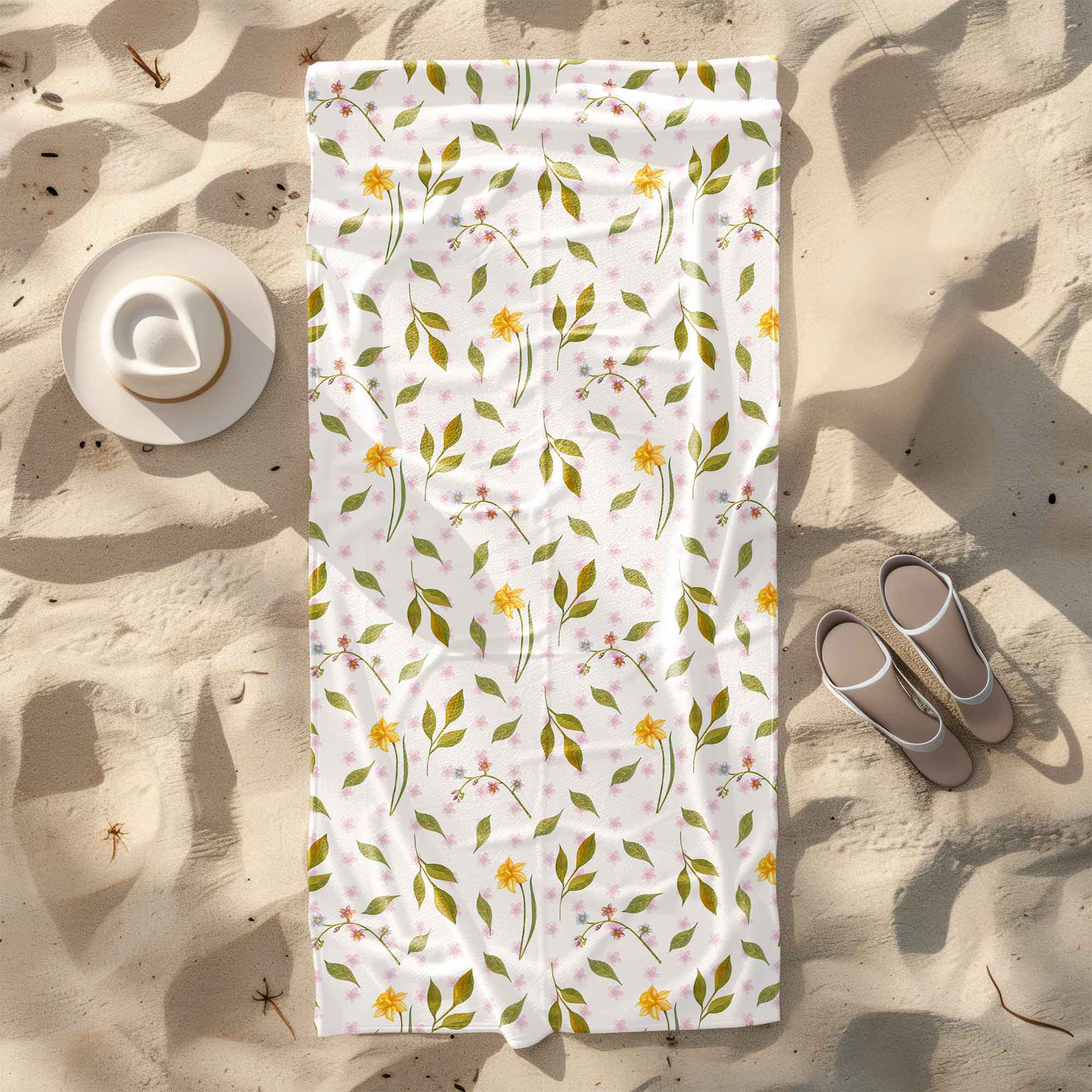 Spring Pattern Towel