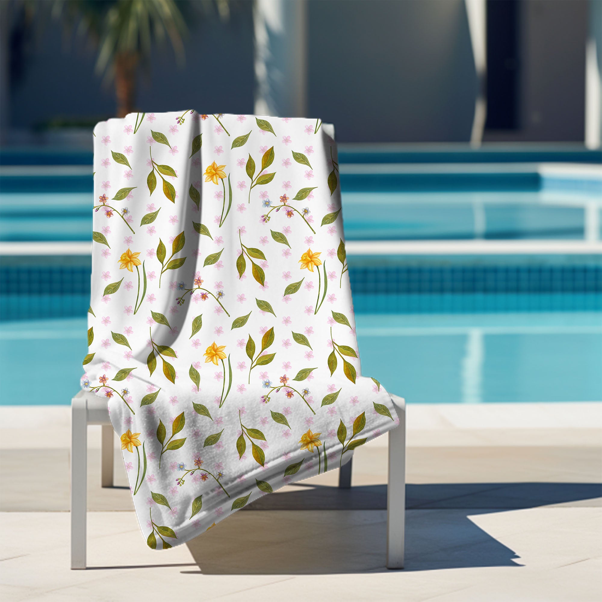 Spring Pattern Towel