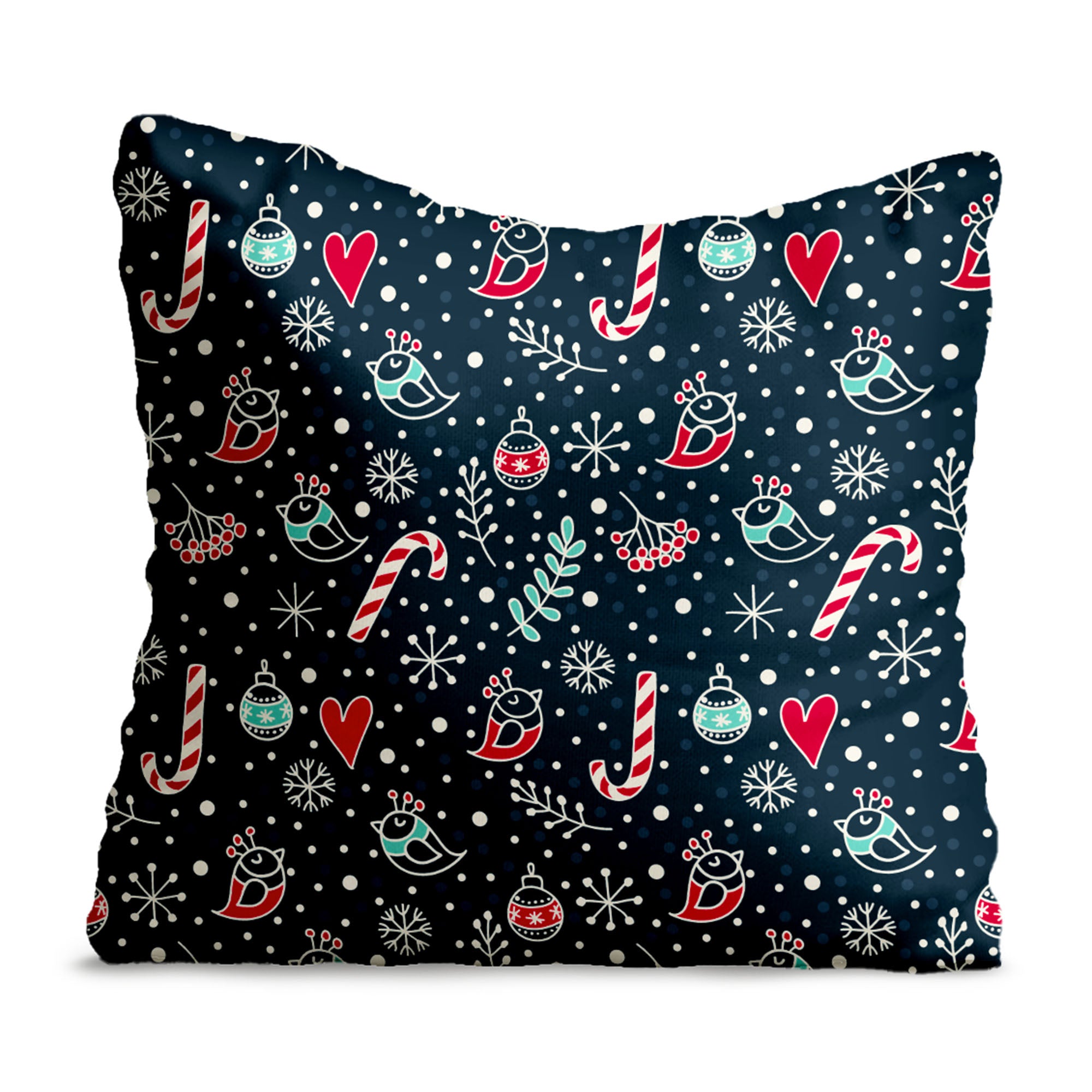 Cute Christmas Symbols Pillow
