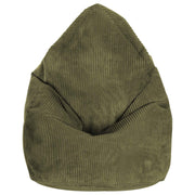 Lincoln Dark Olive Pouf