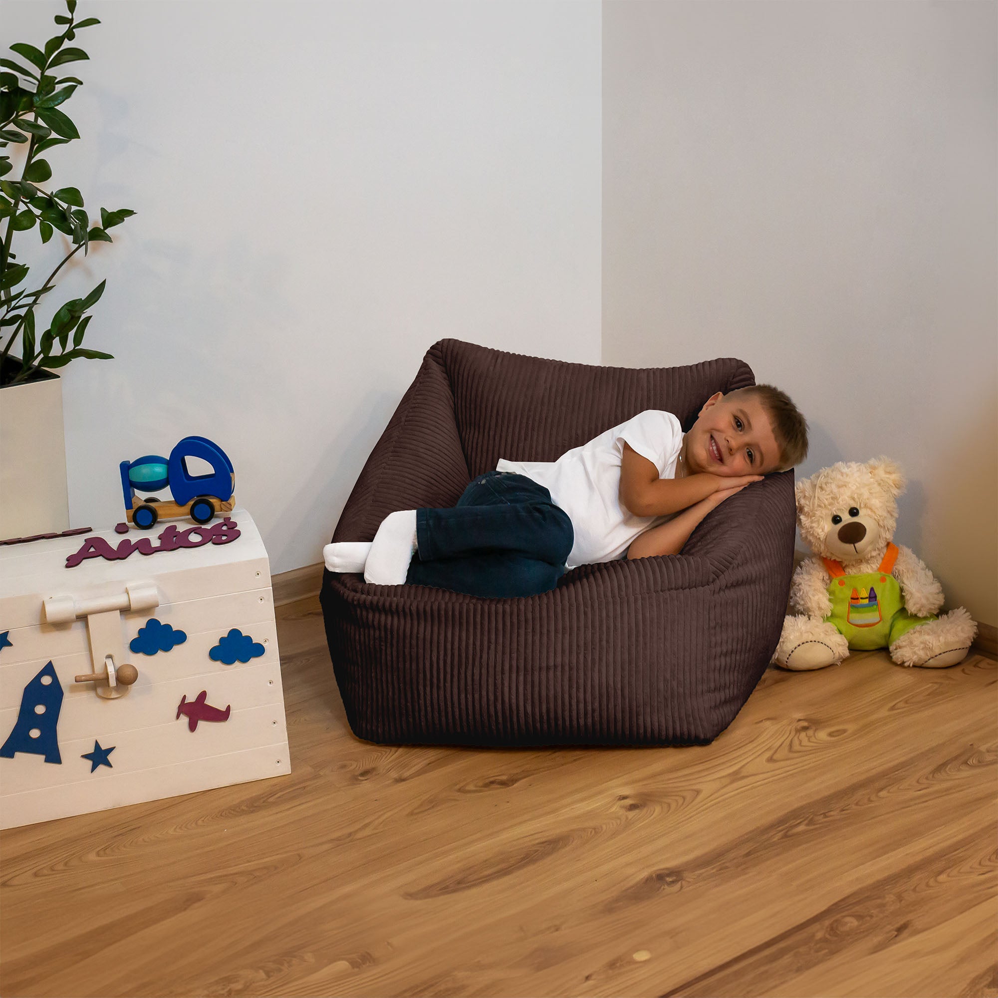 Children's Armchair Dark Chocolate