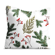 December Red Berries-Panama Pillow