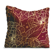Deep Peonia-Panama Pillow