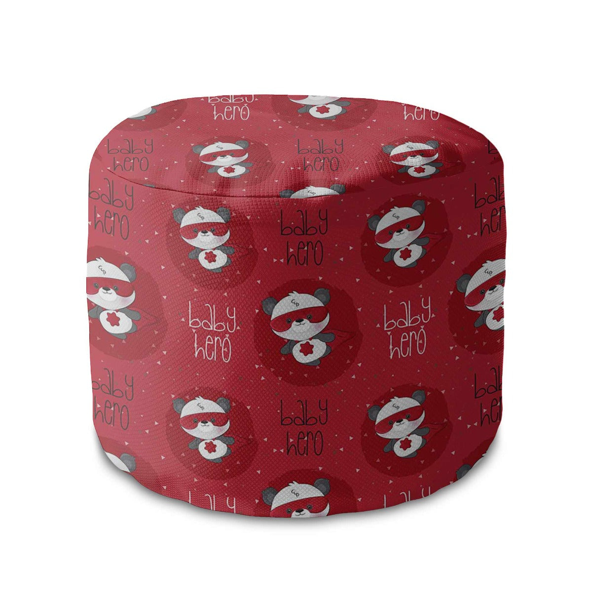 Round Pouf Footrest Baby Hero